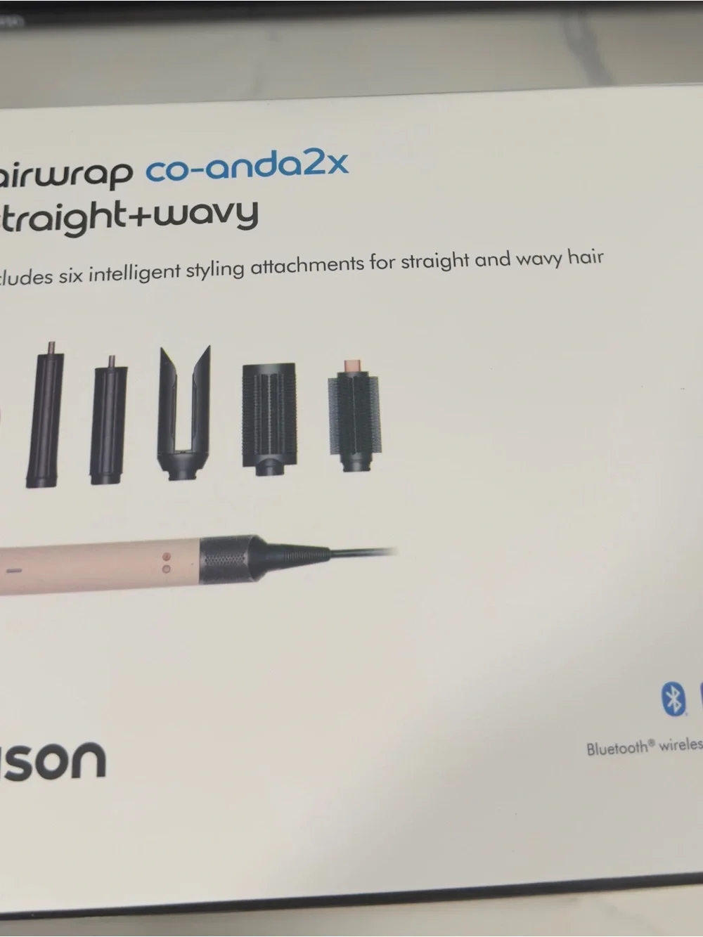 Dyson Airwrap Co-anda 2x Multi Styler & Hair Dryer Straight Wavy Hair New Pink